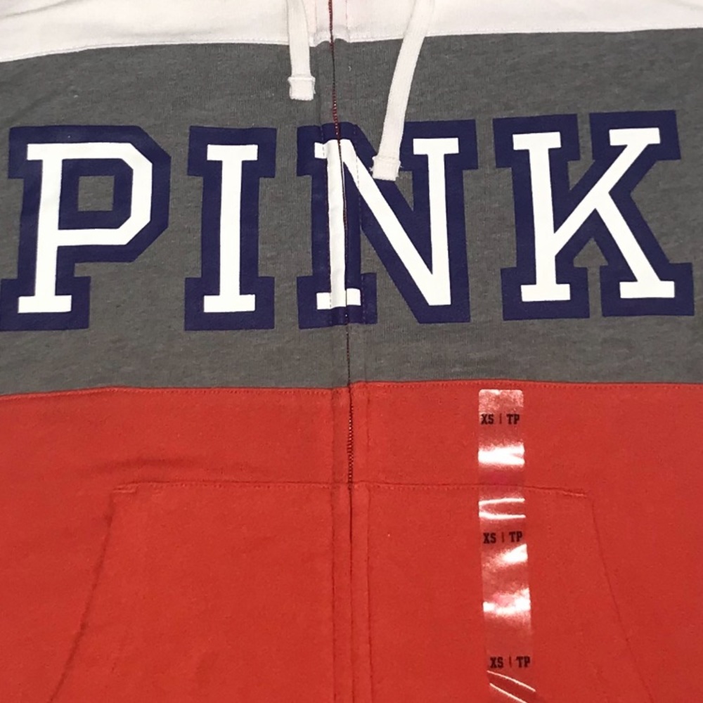 Pink Victoria’s Secret hoodie